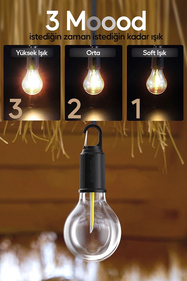 Solar Kanca Güneş Enerjili Led Ampul