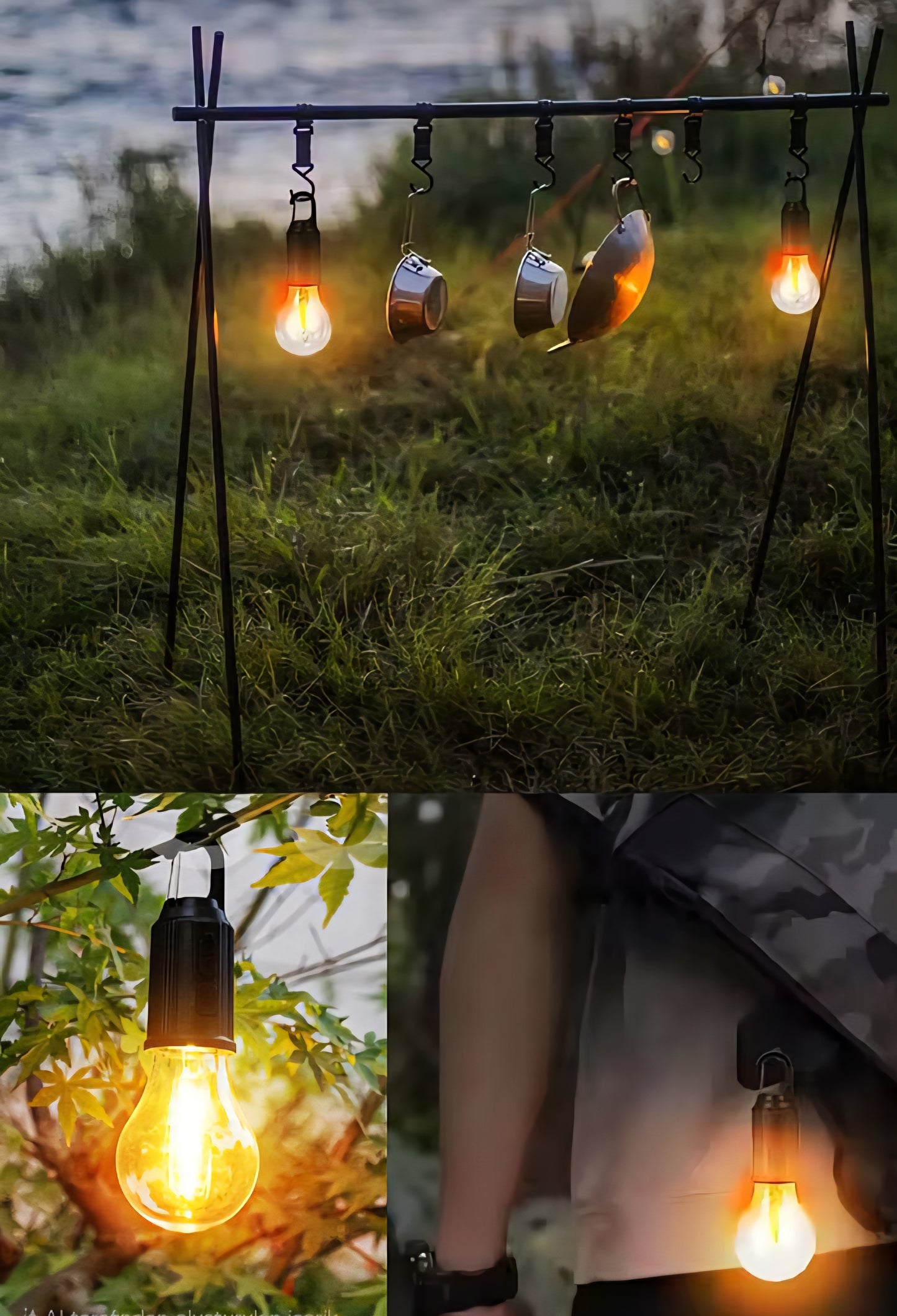 Solar Kanca Güneş Enerjili Led Ampul